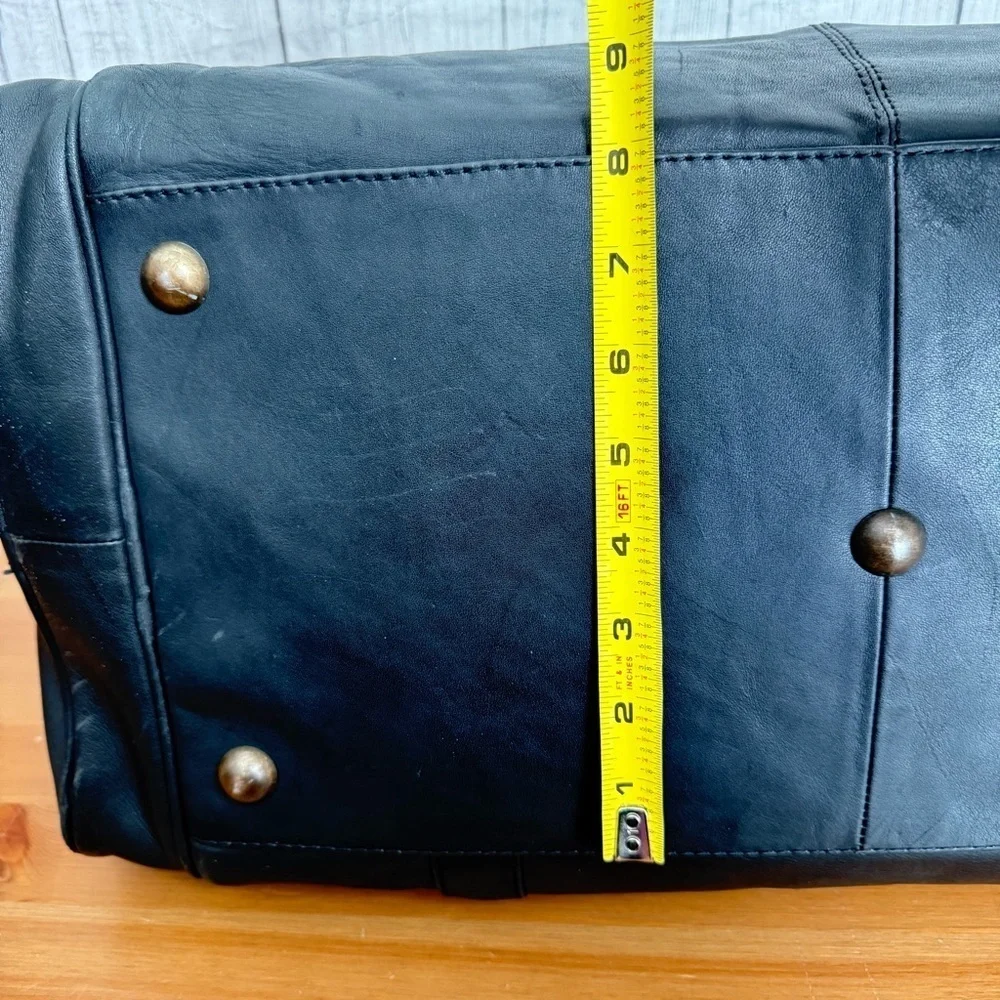 Vintage ELLINGTON The Original Rucksack  Company Italian Leather Duffle Bag
